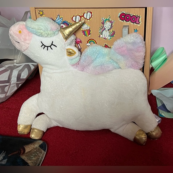 next Other - Unicorn soft toy cushion / pillow